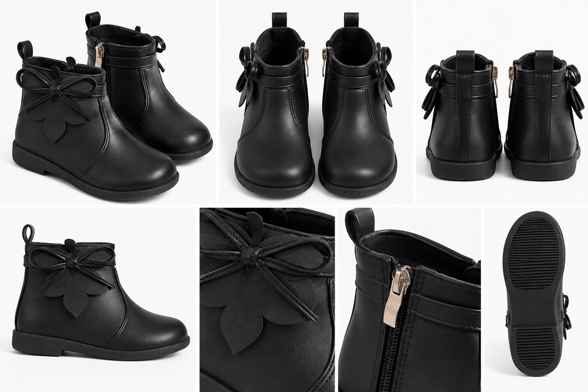 Black maple boots