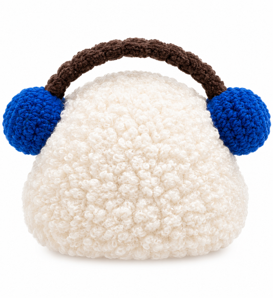 Cozy Cloud Knitted Earmuffs Cap
