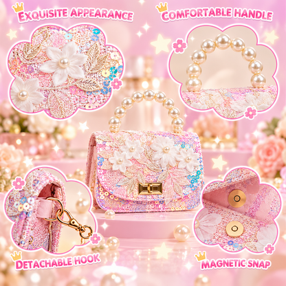 Rosie Pearl Floral Mini Bag