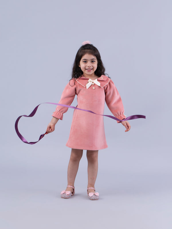 Pink Bow Embellished Dainty Bellies