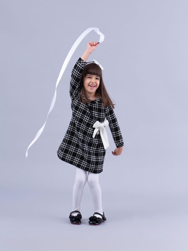 Glossy Black Bow Adorned Bellies