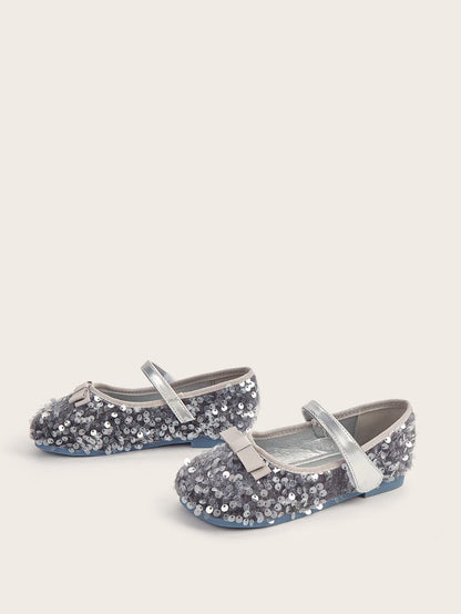 SILVER SEQUIN BELLIES