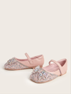 Pink Stones Embellished Bow Bellies