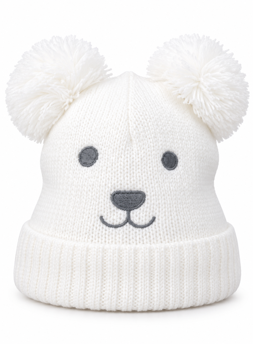 Snowy Bear Baby Beanie