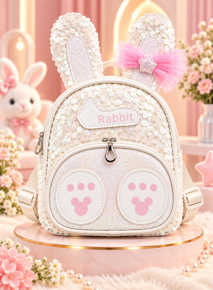 Sparkle Bunny Mini Backpack