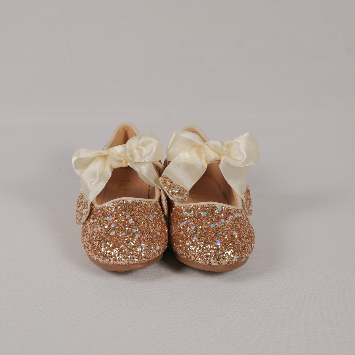 Golden Glitter Bow Bellies