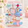 Blue pin set