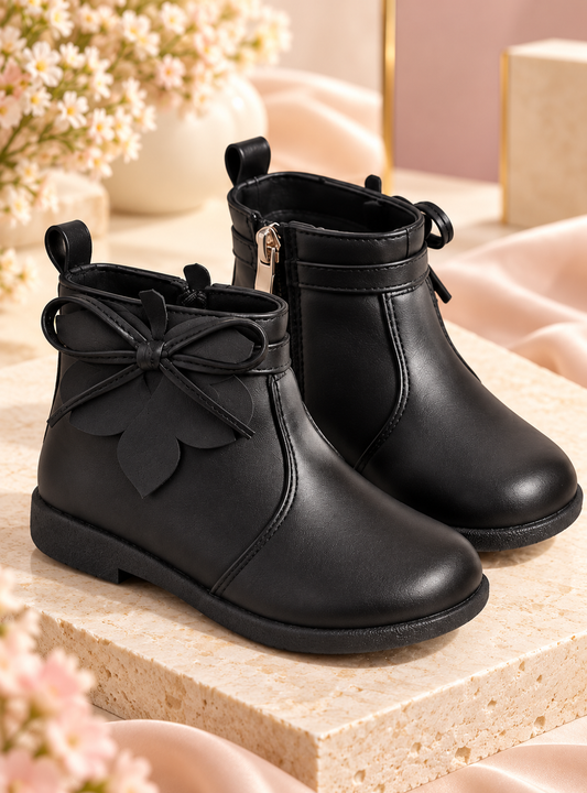 Black maple boots