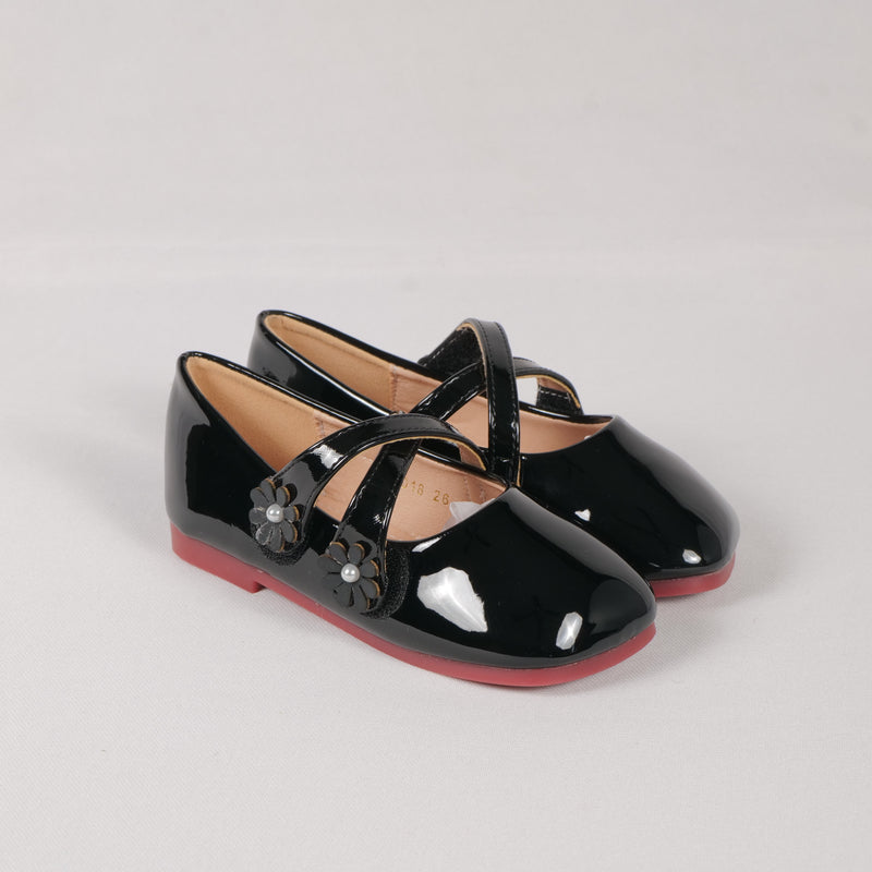 Black Double Strap Bellies