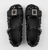 BLACK SEQUIN BELLIES