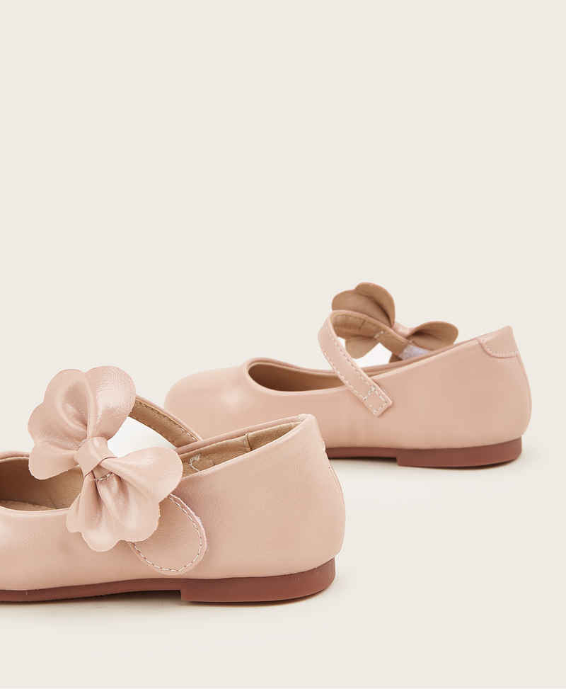 Peachy Beige Side Bow Bellies