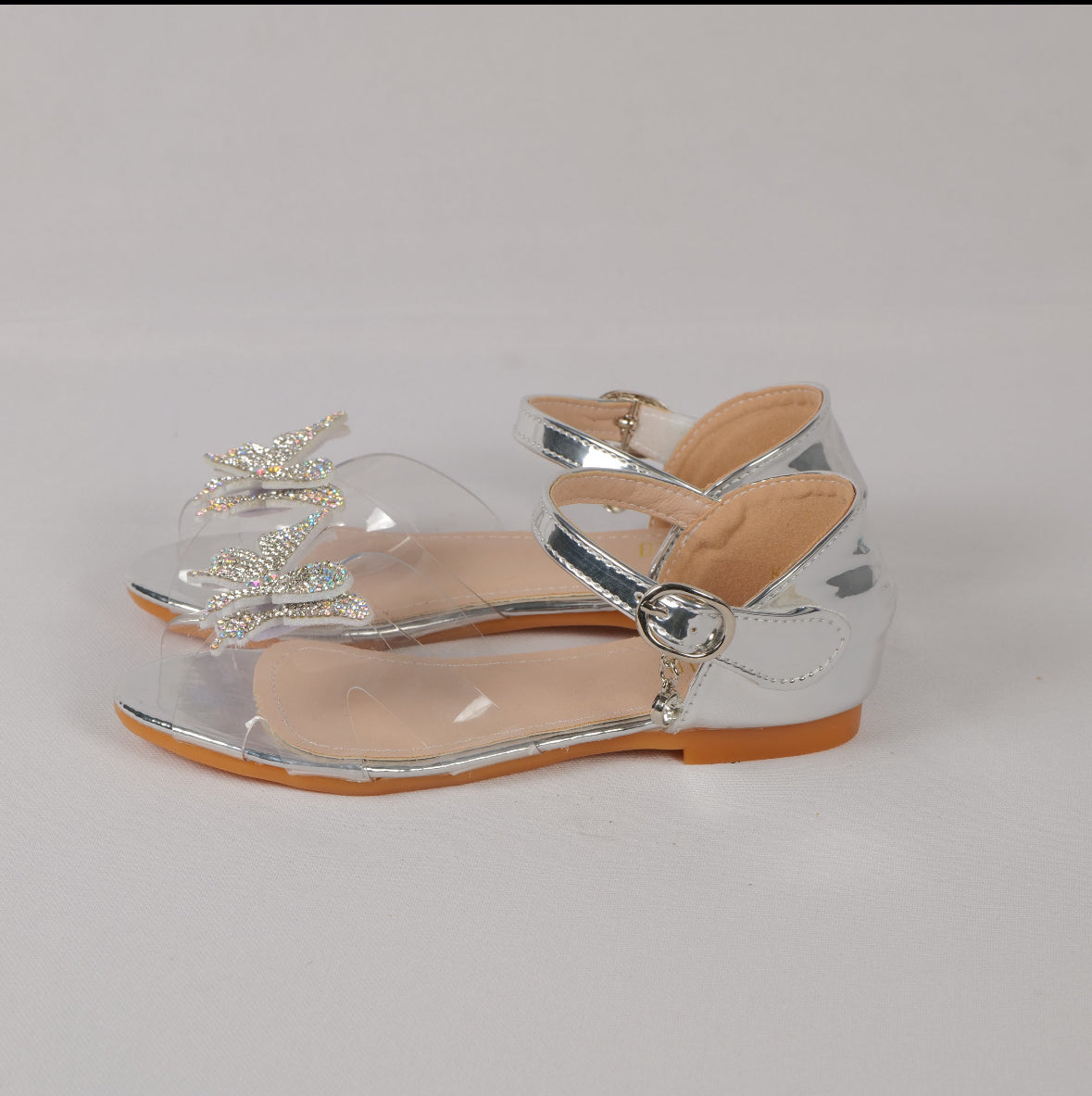 Silver Butterfly Clear Bellies