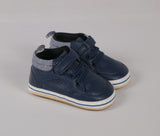 BLUE WHITE CHECK SHOE