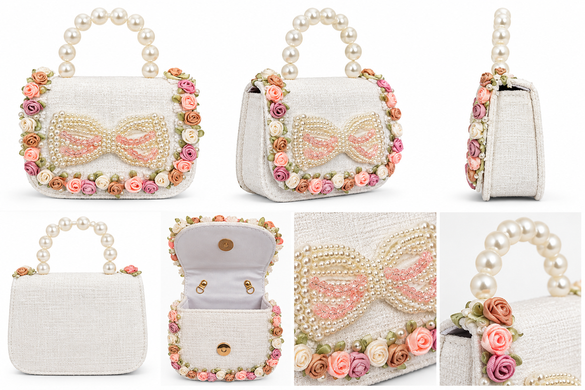 Pearl Roses Handbag