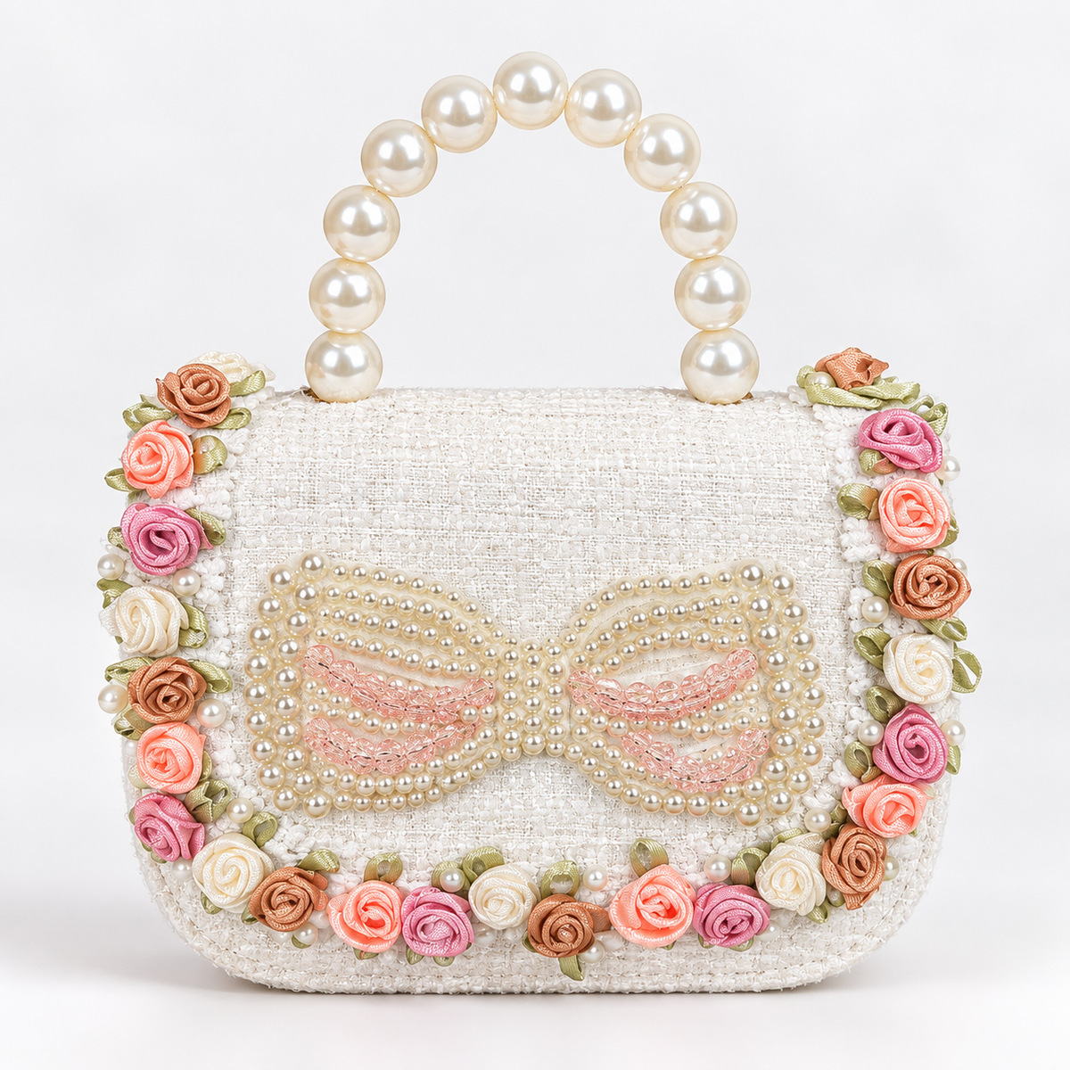 Pearl Roses Handbag