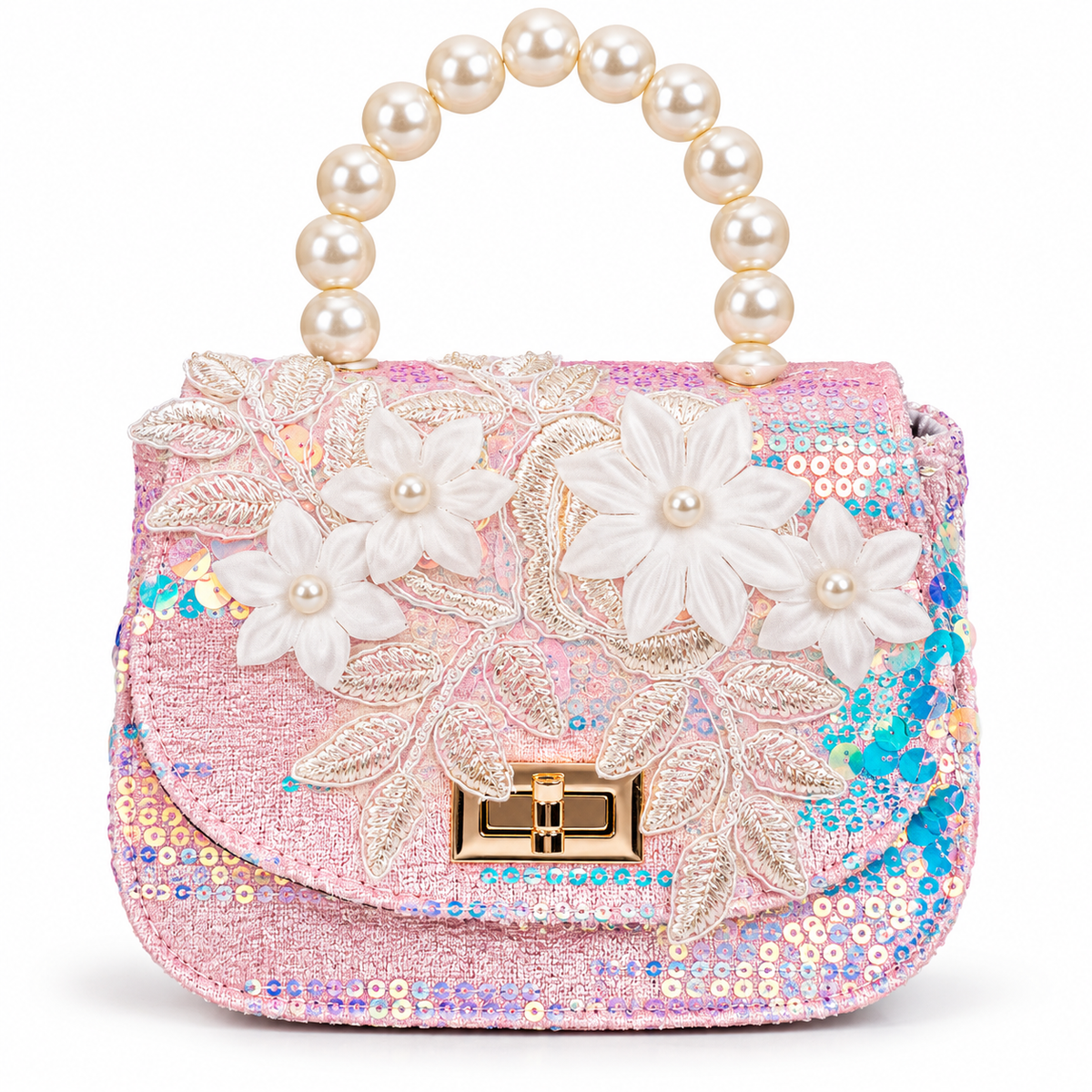 Rosie Pearl Floral Mini Bag