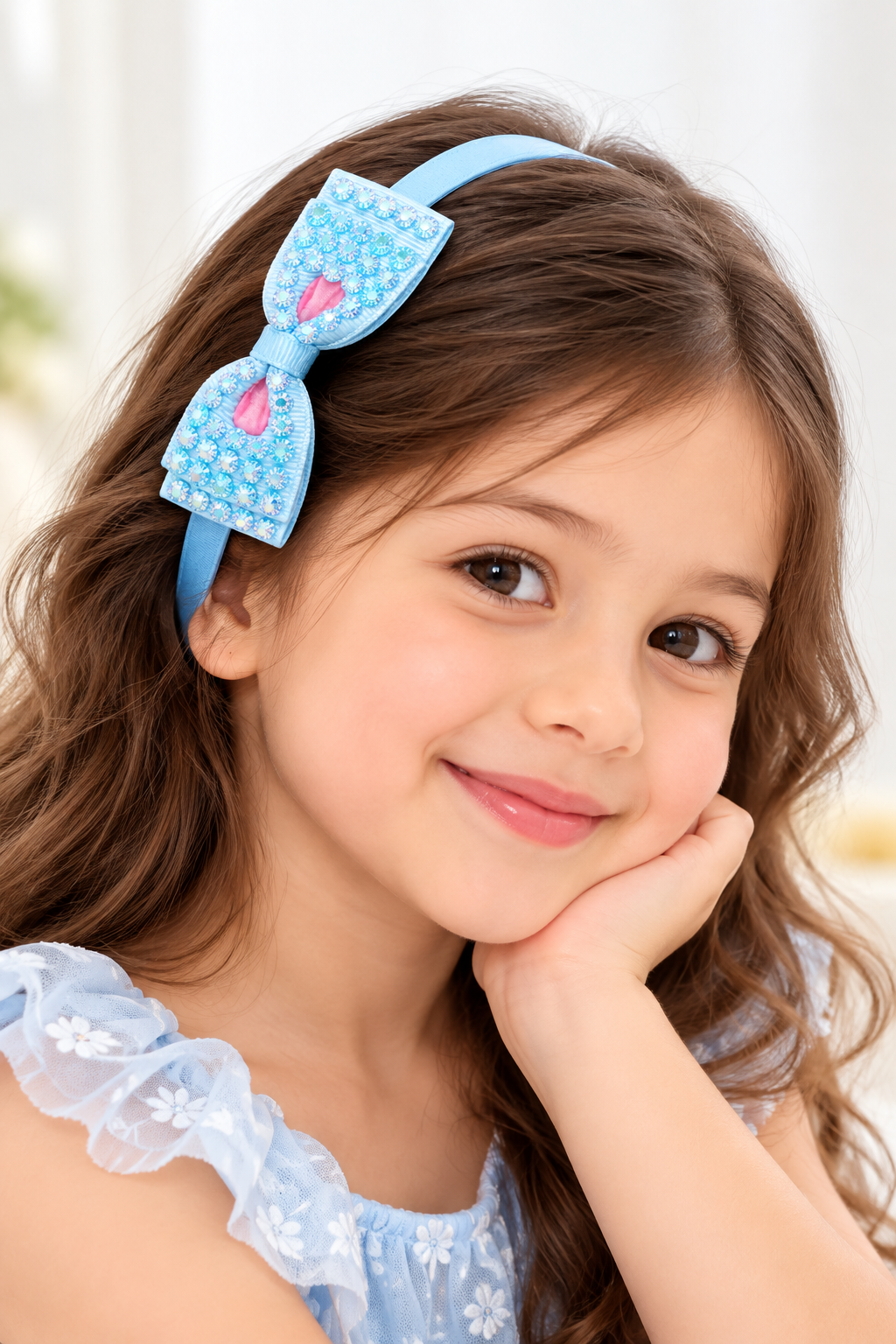 Crystal Belle Headband Set