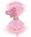 White Pink Embellished Hairband