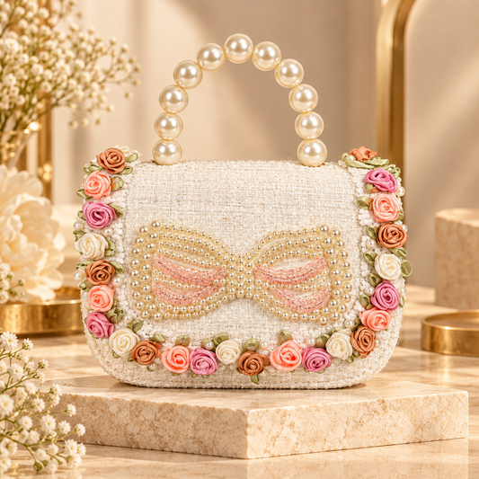 Pearl Roses Handbag
