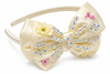 Satin Bow Hairband Set