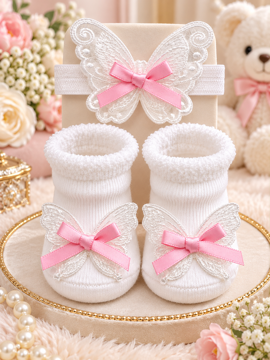 Blush Butterfly Princess Set