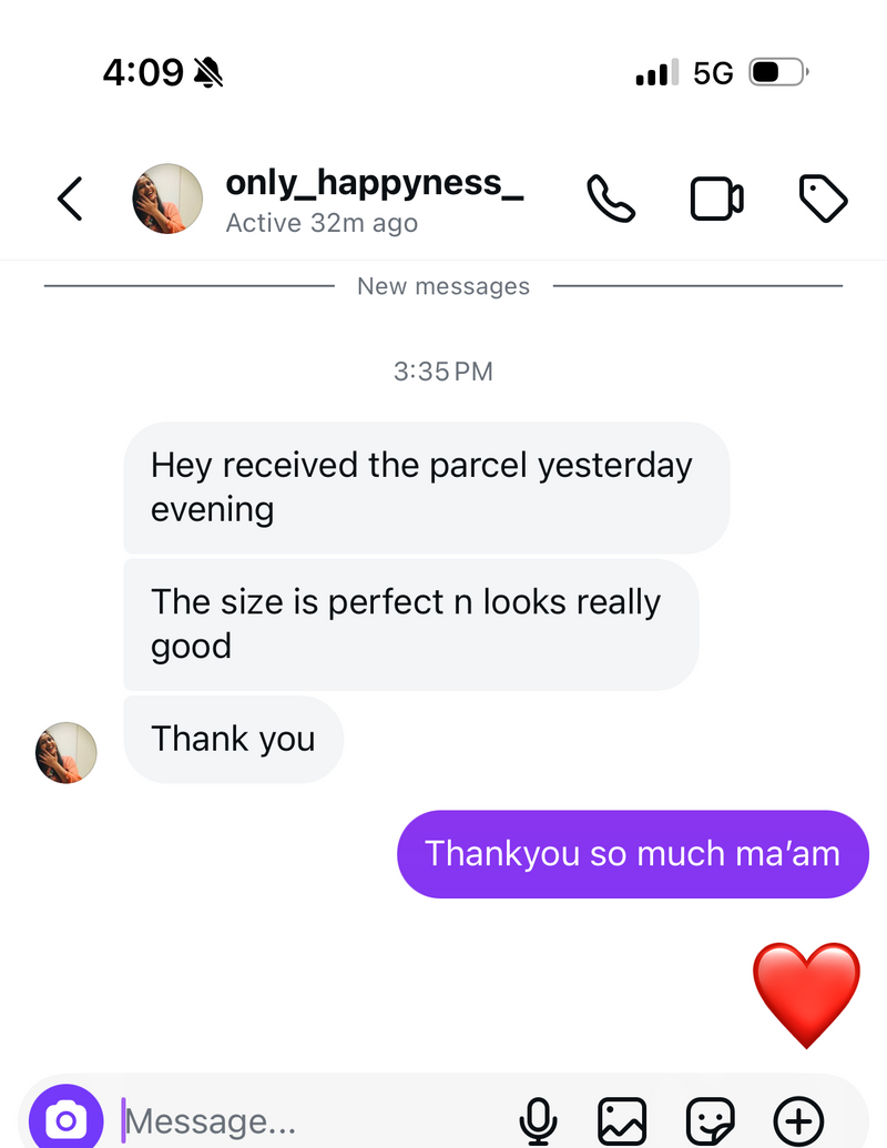 Customer review screenshot