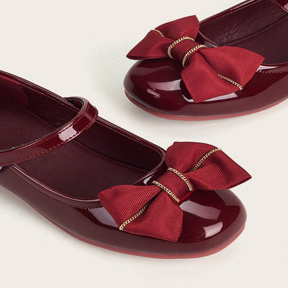 MAROON BOW BELLIES